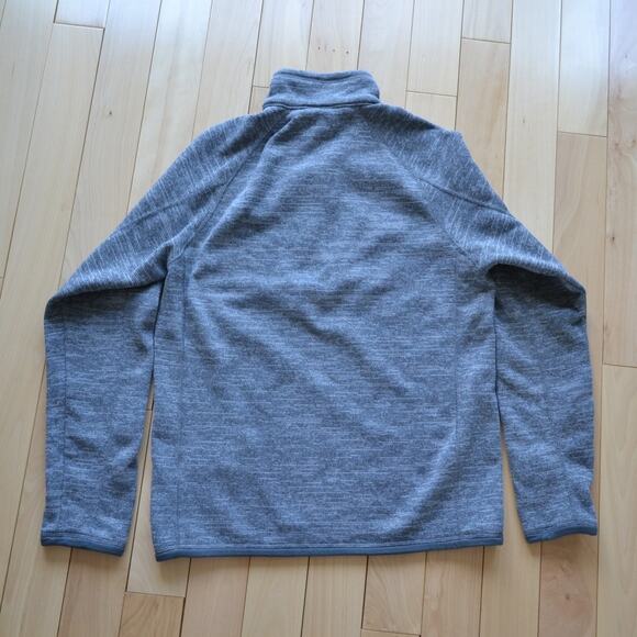 Patagonia Quarter Zip Fleece Pullover Gray Size M - Picture 5 of 5